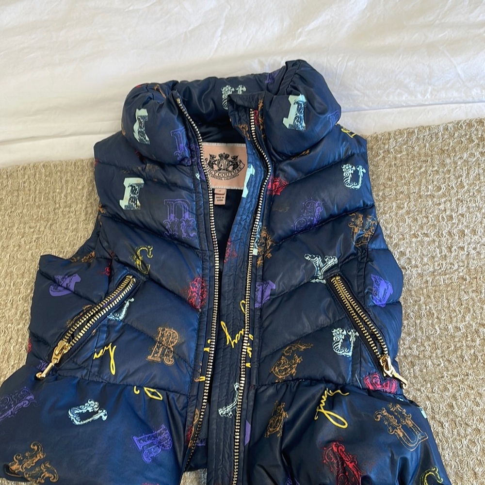 Juicy couture puffer vest